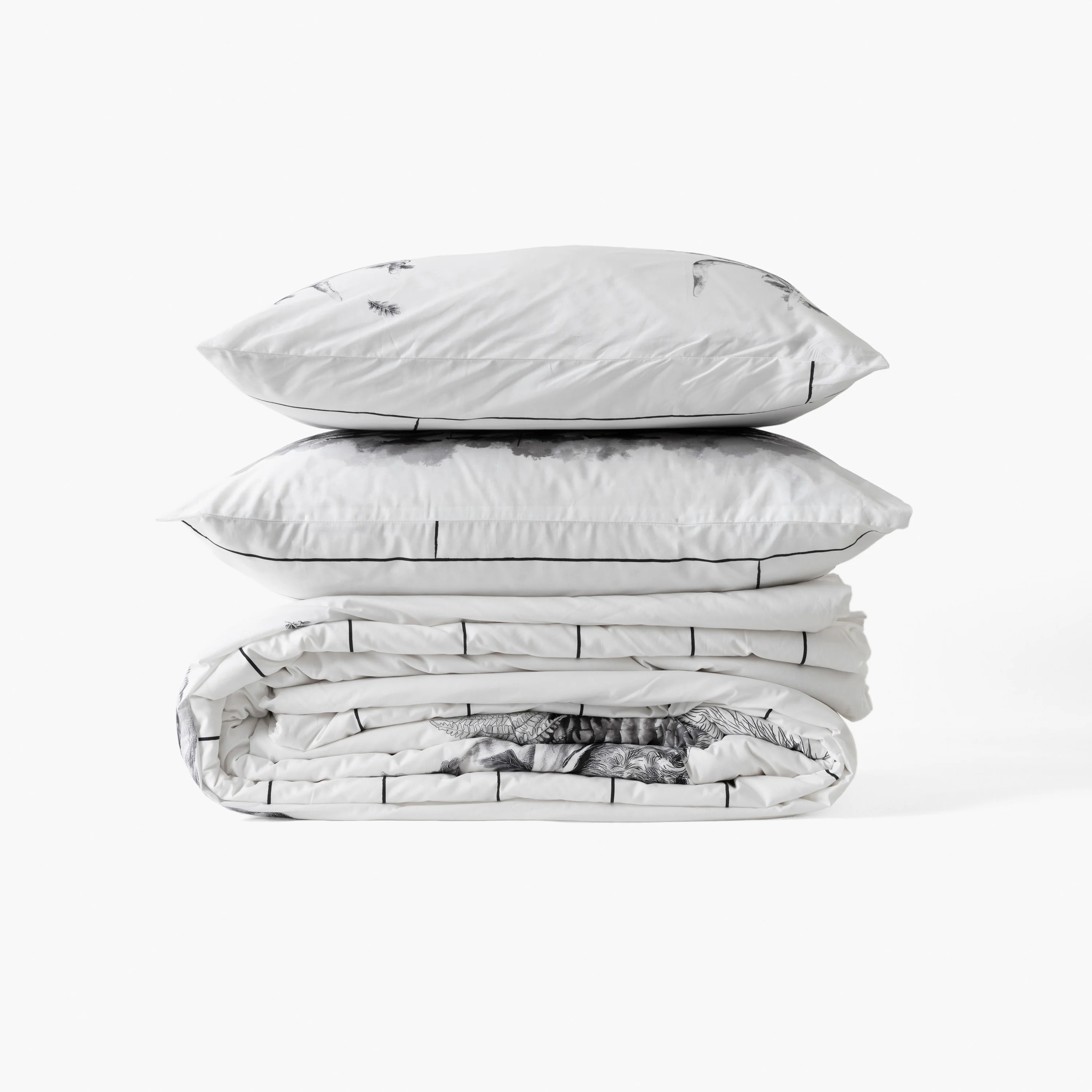 Elaphe Cotton Duvet Cover - Multicolour - Image 5