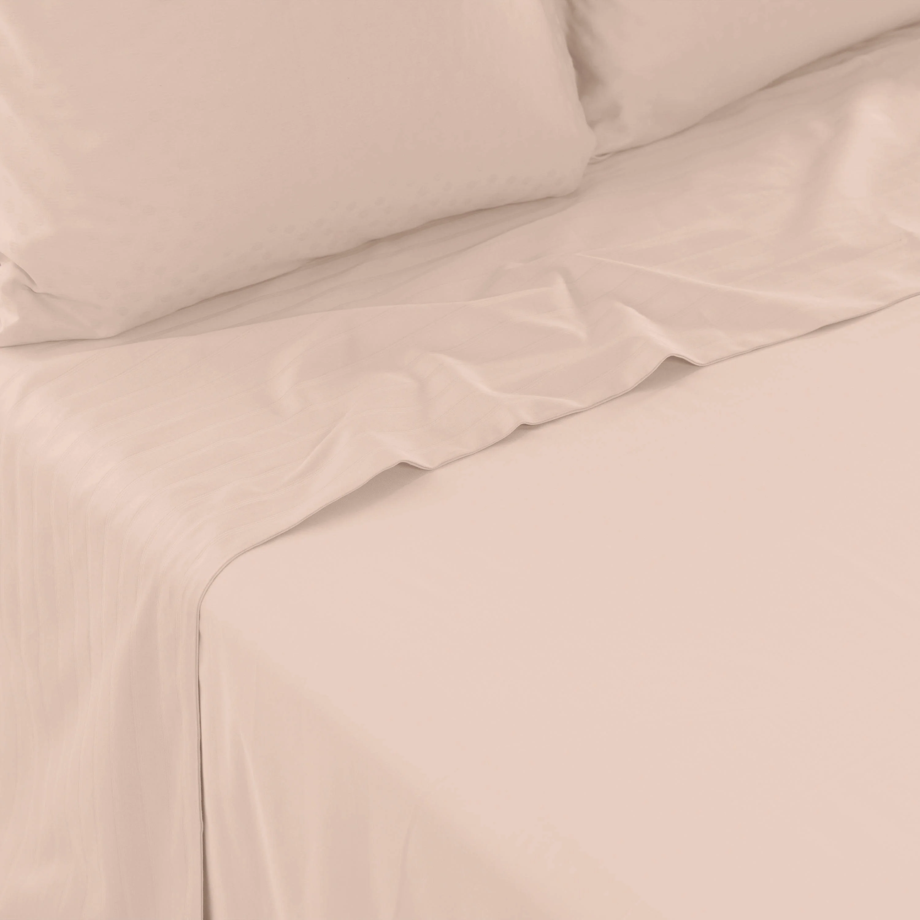 Prestige Cotton Sateen Flat Sheet - Mother-of-Pearl - Image 2