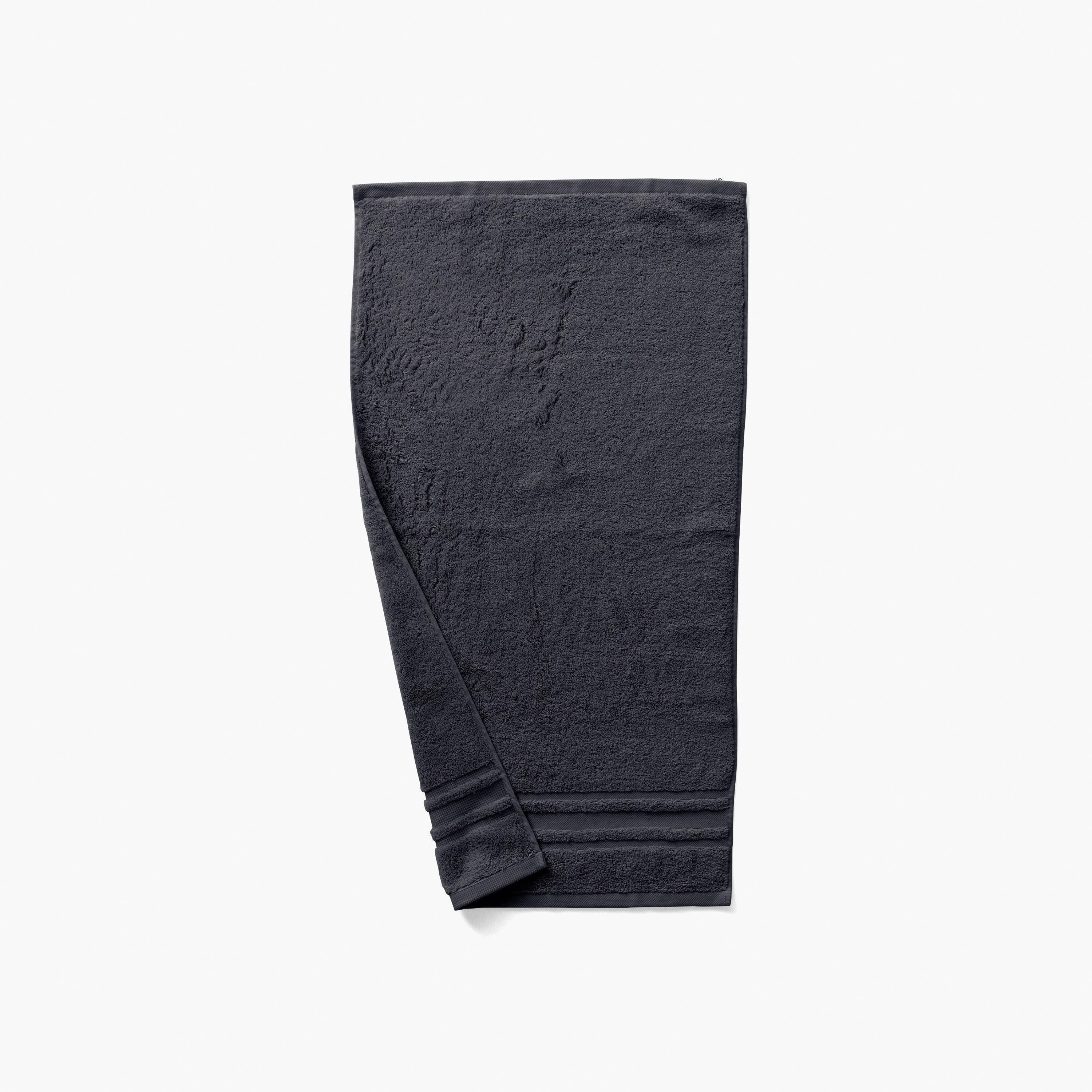 Lola II Cotton Bath Towel - Slate Grey - Image 5