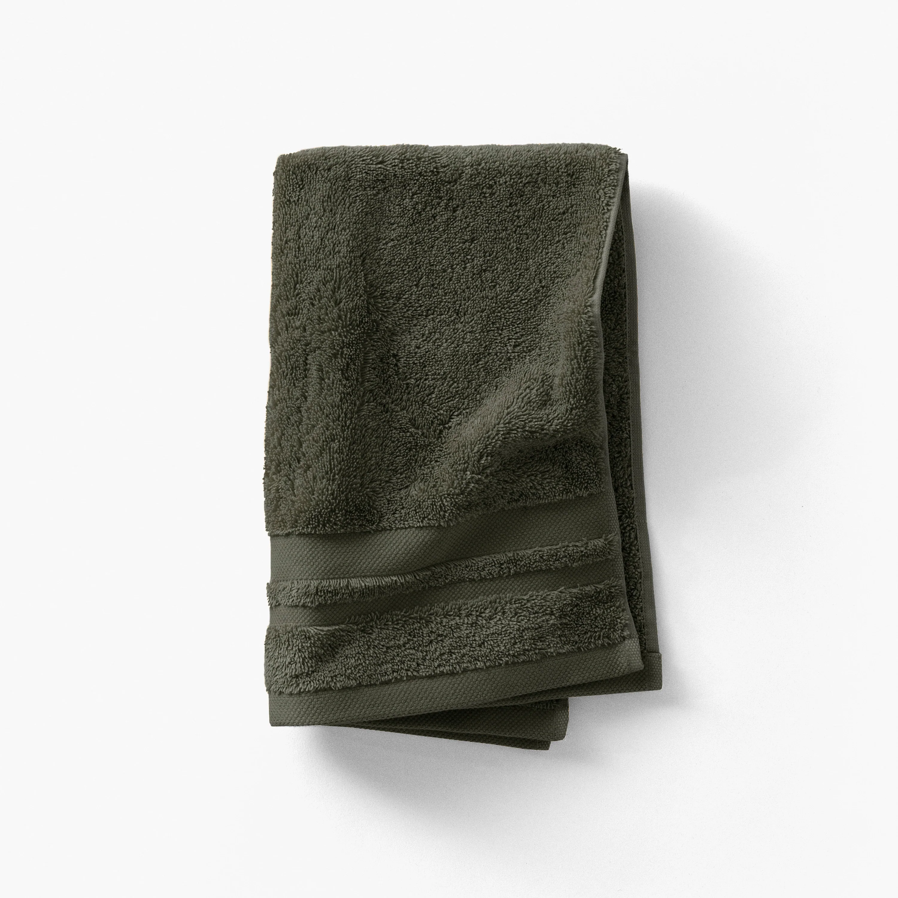 Lola II Cotton Towel Set - Green - Image 2