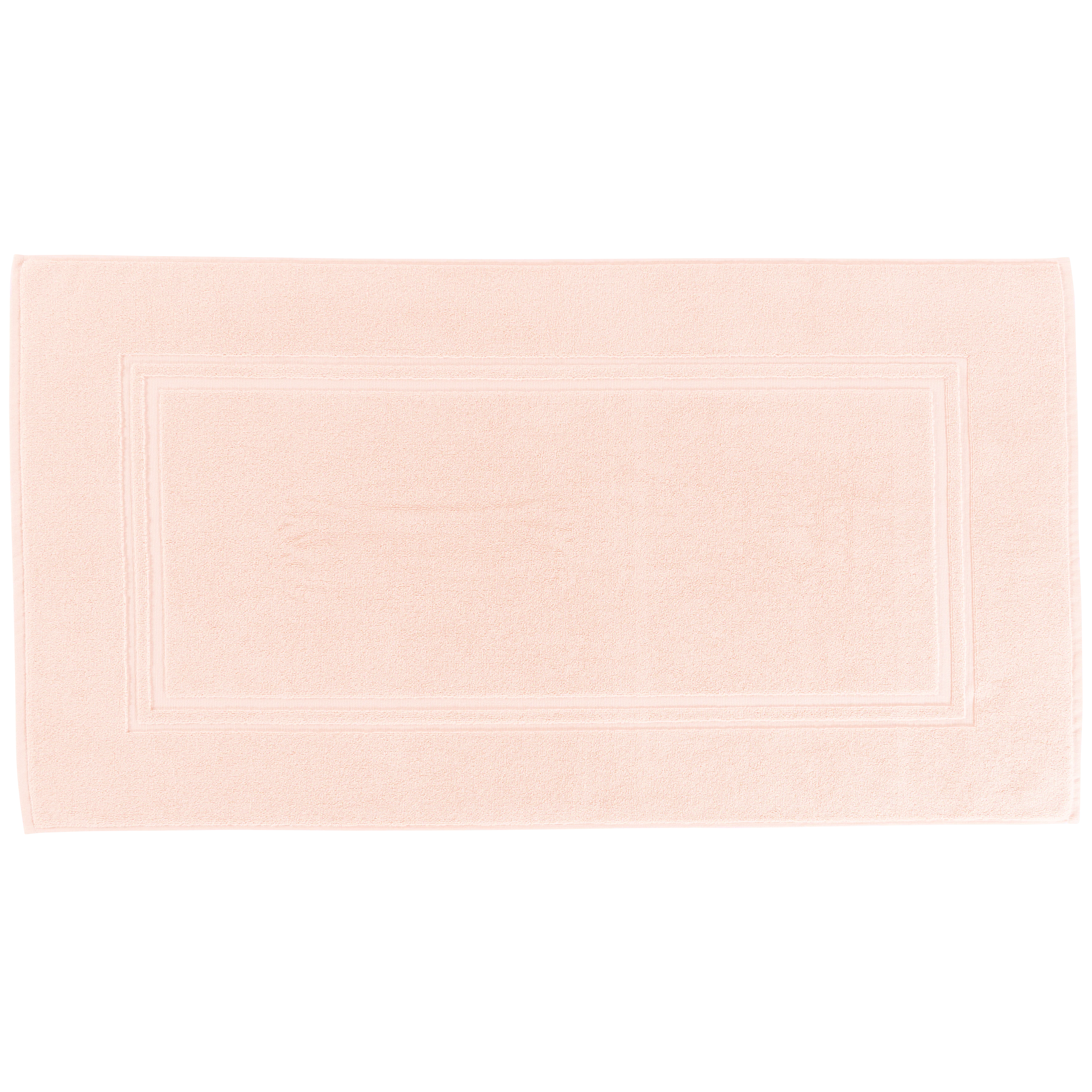 Lola II Cotton Bath Mat - Peach