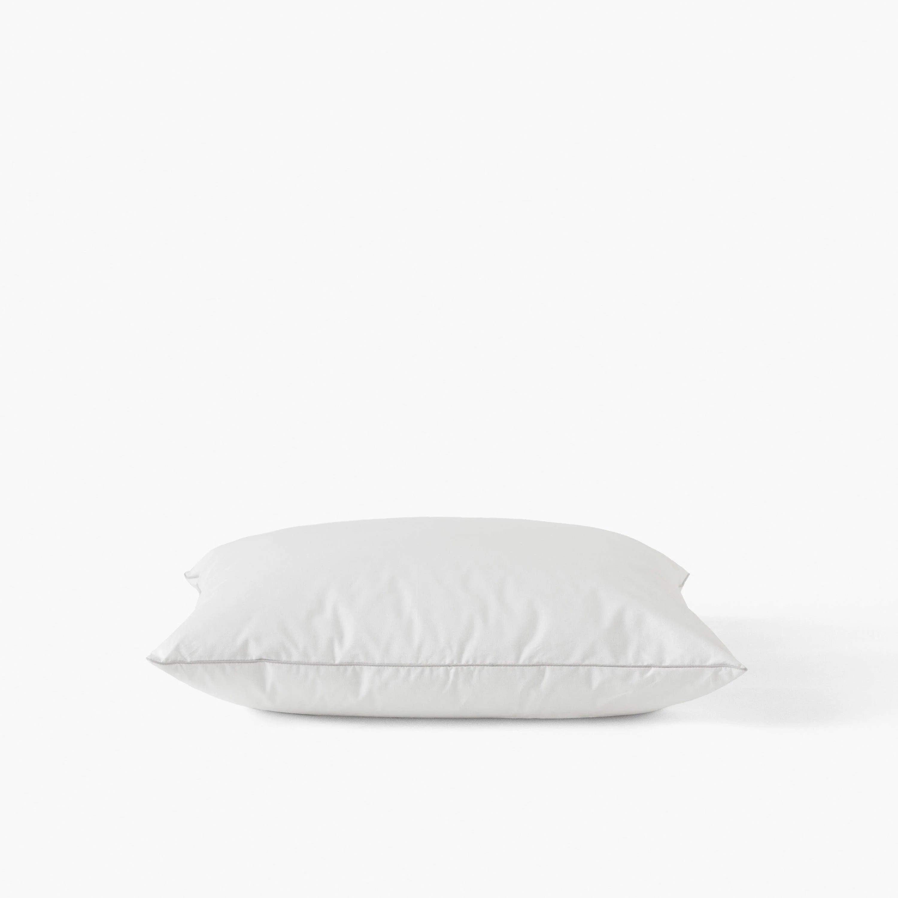 Neige Snow duck down soft square pillow - Image 2