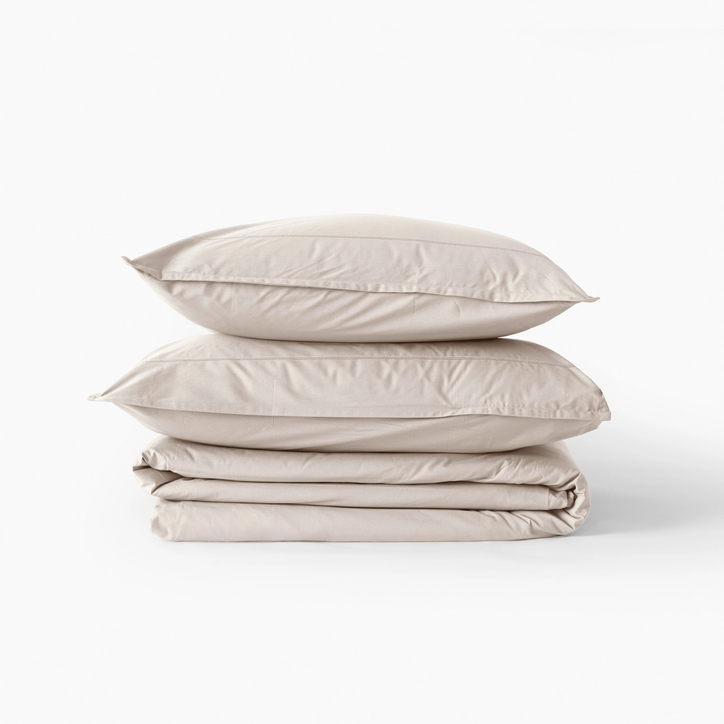 Neo Rectangular Cotton Pillowcase - Beige - Image 5